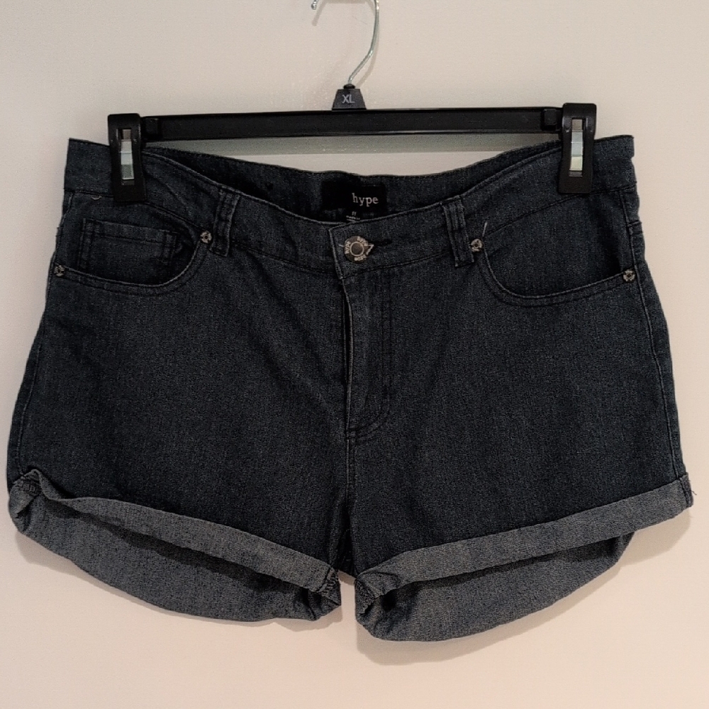 Hype Women's Black Denim Shorts